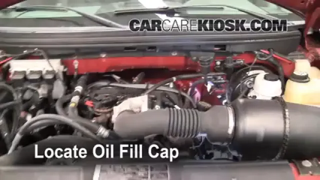 2007 Ford F-150 XL 4.2L V6 Standard Cab Pickup (2 Door) Aceite Agregar aceite